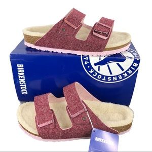 🆕 Birkenstock Arizona Wool & Shearling Sandals
